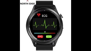 NORTH EDGE ECG Smart Watch Men IP68