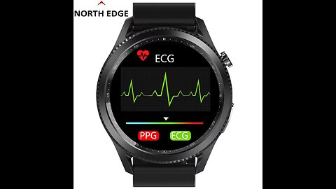 NORTH EDGE ECG Smart Watch Men IP68 