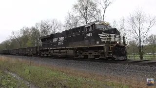 Norfolk Southern Trains from Hudson, Ohio April 26, 2025 Part 2