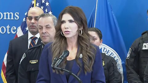 Kristi Noem discusses immigration enforcement in New York City - January 8, 2026