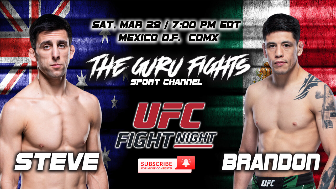 Steve Erceg- HIGHLIGHTS 2024 (HD) UFC 270 - Brandon Moreno: Si Se Puede