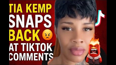 😤 Tia Kemp Shuts Down TikTok Trolls QUICK ⚡🔥