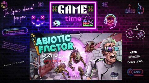 Abiotic Factor : Just out on subs lets check it out