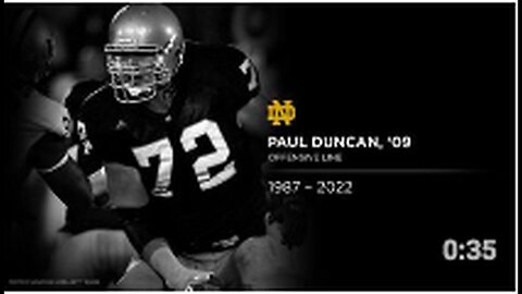 "Former Notre Dame Lineman Paul Duncan Dies from Cardiac Arrest During Run at 35 (Jul 2022)"
