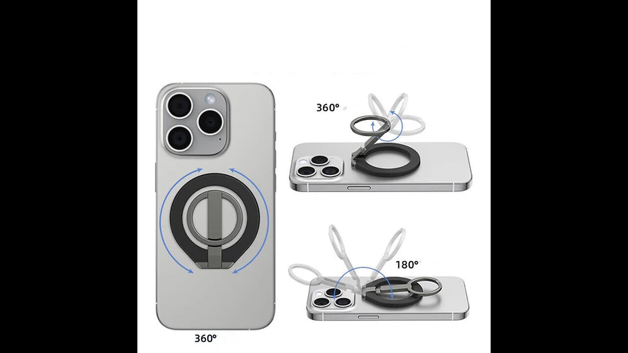 Upgraded Magnetic Snap Ring Stand