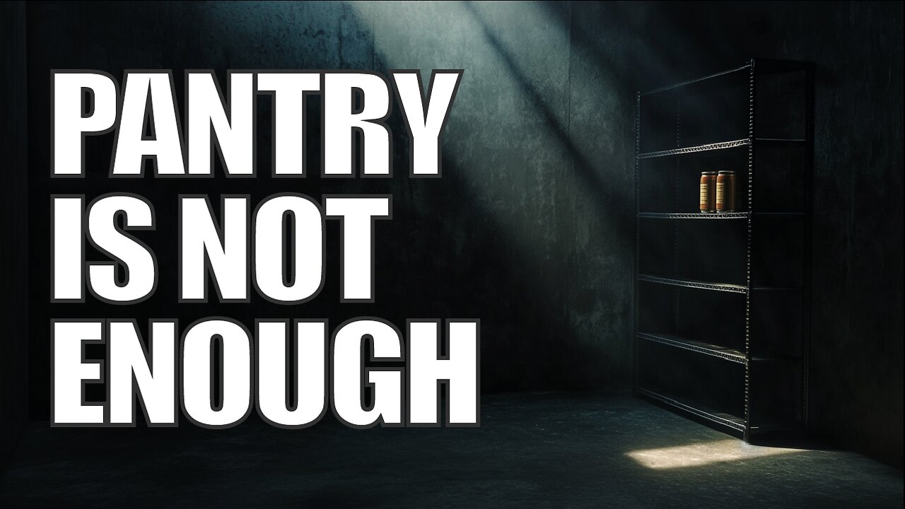 PREPPER WARNING: Your Pantry ISN’T ENOUGH - Prepper's Paradigm