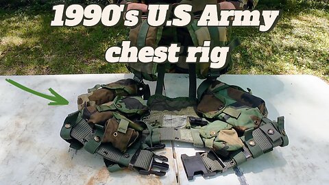 U.S Army 1990's chest rig