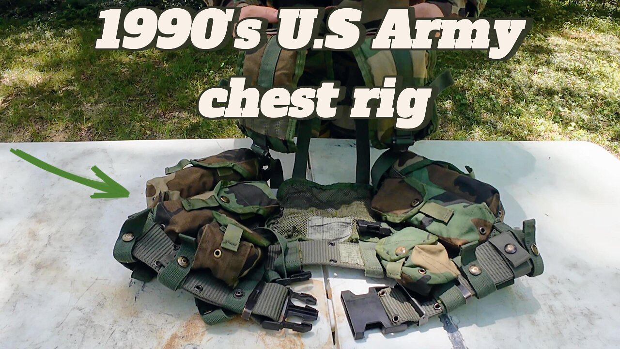 U.S Army 1990's chest rig