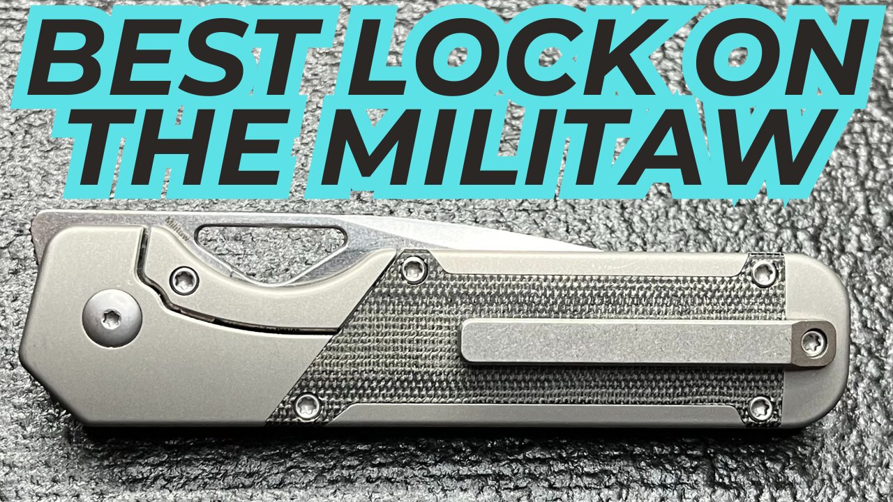 The Frame Lock Militaw Is The Best Kizer Militaw!