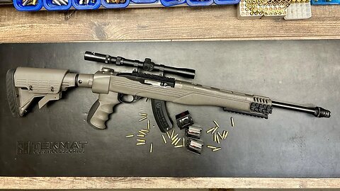 Range Time, with the Ruger 10/22, ATI Strikeforce Stock Edition. Testing 9 different .22lr bullets.