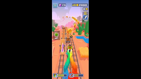 Impossible Subway Surfer legendary gameplay video #gaming #gamer #game