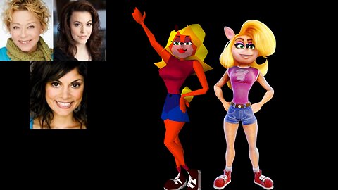 Video Game Voice Comparison- Tawna (Crash Bandicoot)