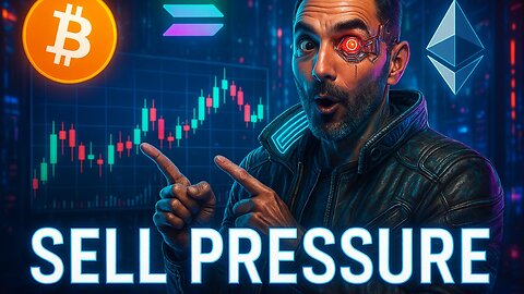 🚨 SELLING PRESSURE: Live Breakdown of Bitcoin, Ethereum & Solana! 