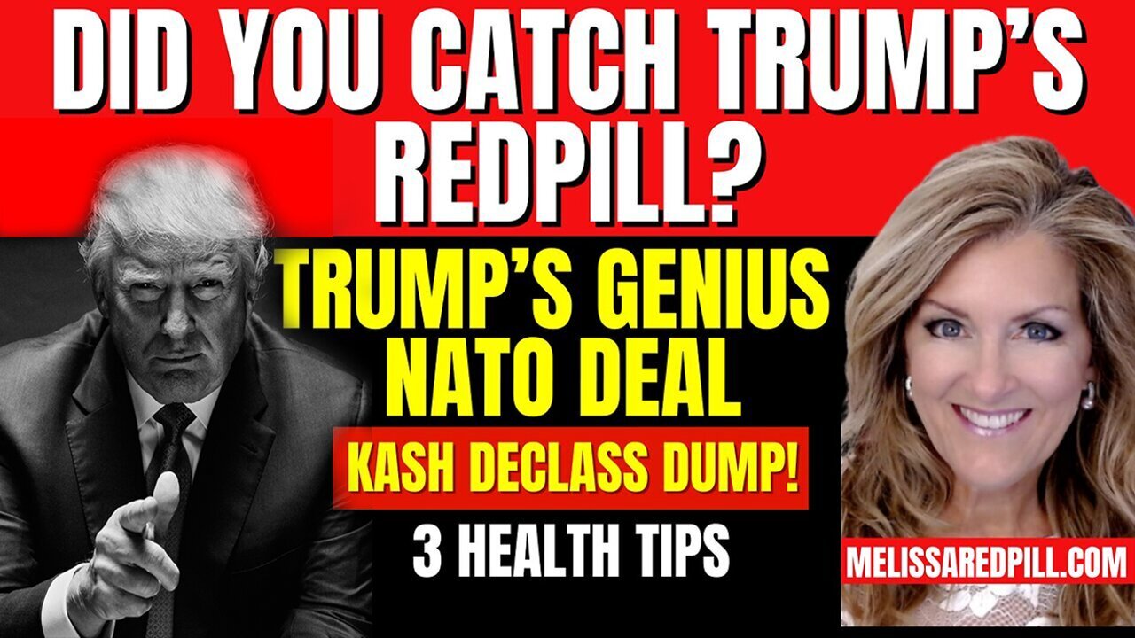 Melissa Redpill Situation Update 08.20.25: "Trump's Redpill Drop! Genius Nato Deal, Declass"