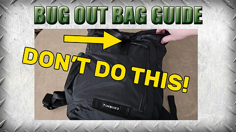 Building the Perfect Prepper Bug-Out Bag for Cheap - What I All Did Wrong