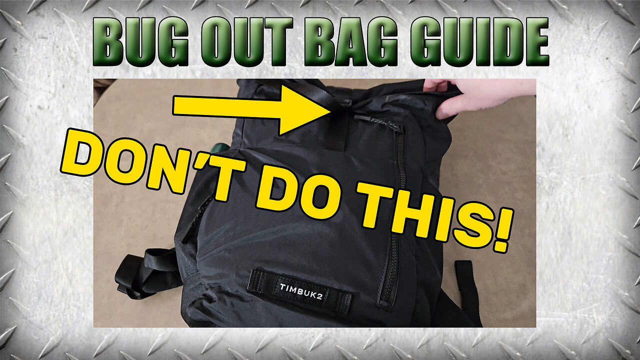 Building the Perfect Prepper Bug-Out Bag for Cheap - What I All Did Wrong