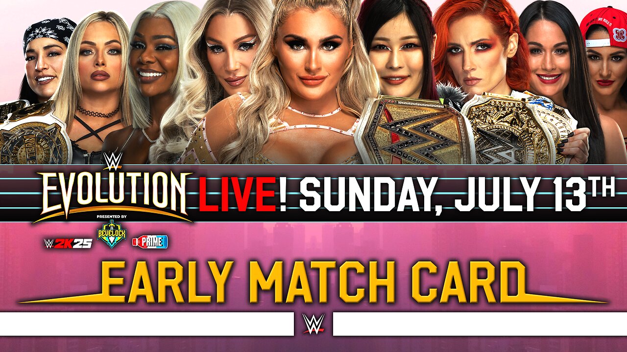 WWE Evolution 2025 - Match Card Predictions | Bevelock