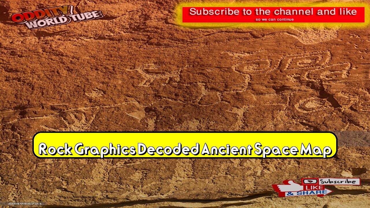 Rock Graphics Decoded: Ancient Space Map? #AncientMysteries #RockArt #Archaeology