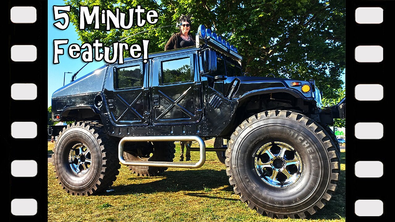 AM General HUMVEE MONSTER Truck! - Military 'Hummer' - 5 Minute Feature & Walkaround. #humvee