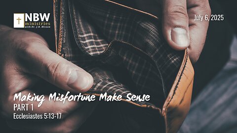 1257. Making Misfortune Make Sense
