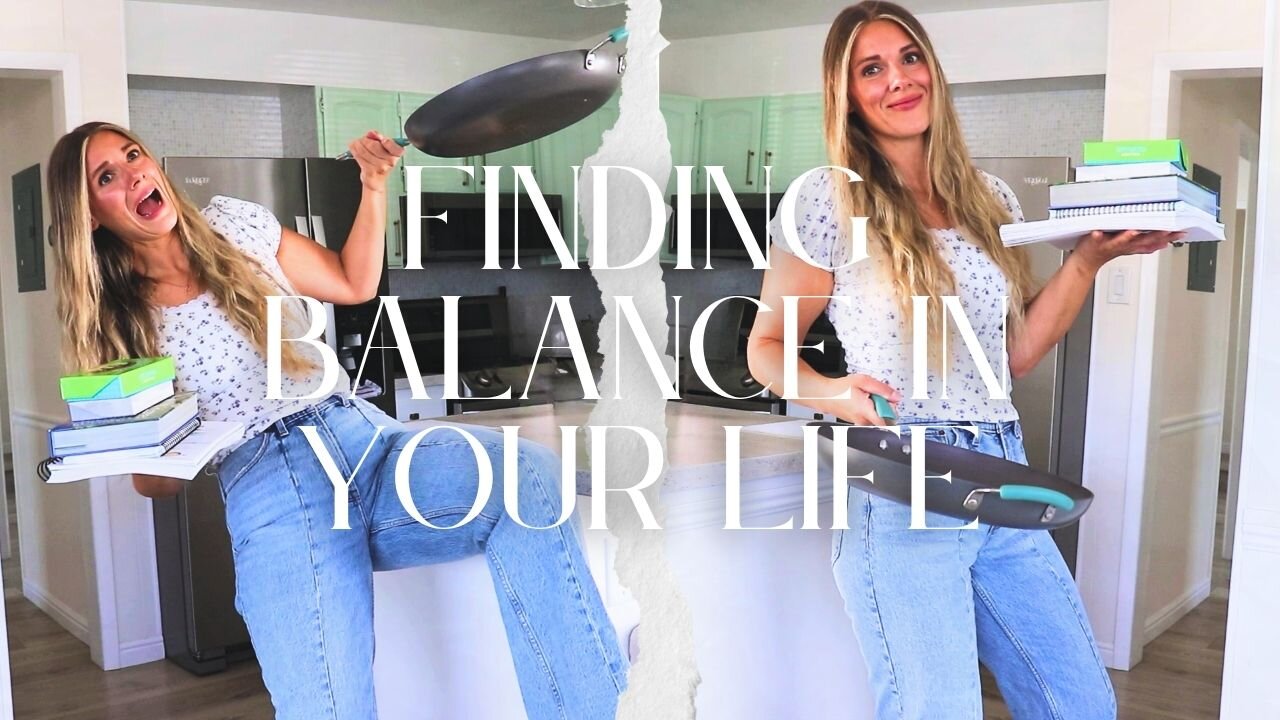 HOW I BALANCE MY LIFE AS A BUSY FULL TIME WORKING HOMESCHOOL MOM AND HELP YOU DO THE SAME!