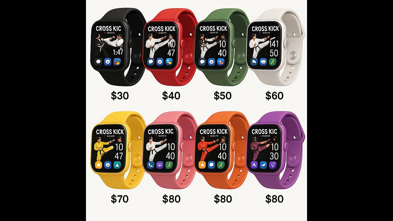 Cross kick Studio Films Watches