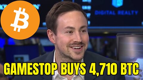 GameStop Officially Confirms First Bitcoin Purchase of 4,710 BTC