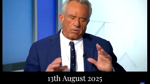 TRUMP & RFK JR'S 'MRNA UNIVERSAL VACCINE' ALL SYSTEMS GO!! - AUGUST 2025 ☠️
