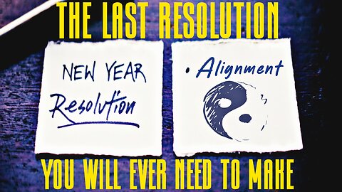 Why THIS is the LAST New Year's Resolution You Will EVER Have to Make