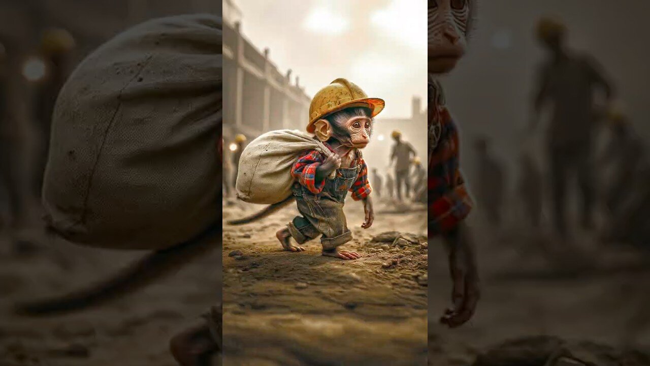 The Power of Hard Work 💪🐵