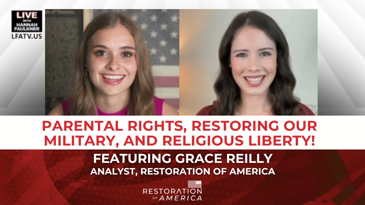 Parental Rights, Restoring Our Military, and Religious Liberty!