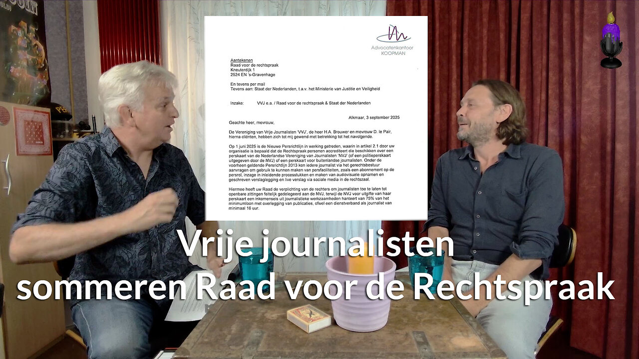 Vrije journalisten sommeren Raad voor de Rechtspraak vanwege discriminerende persrichtlijn