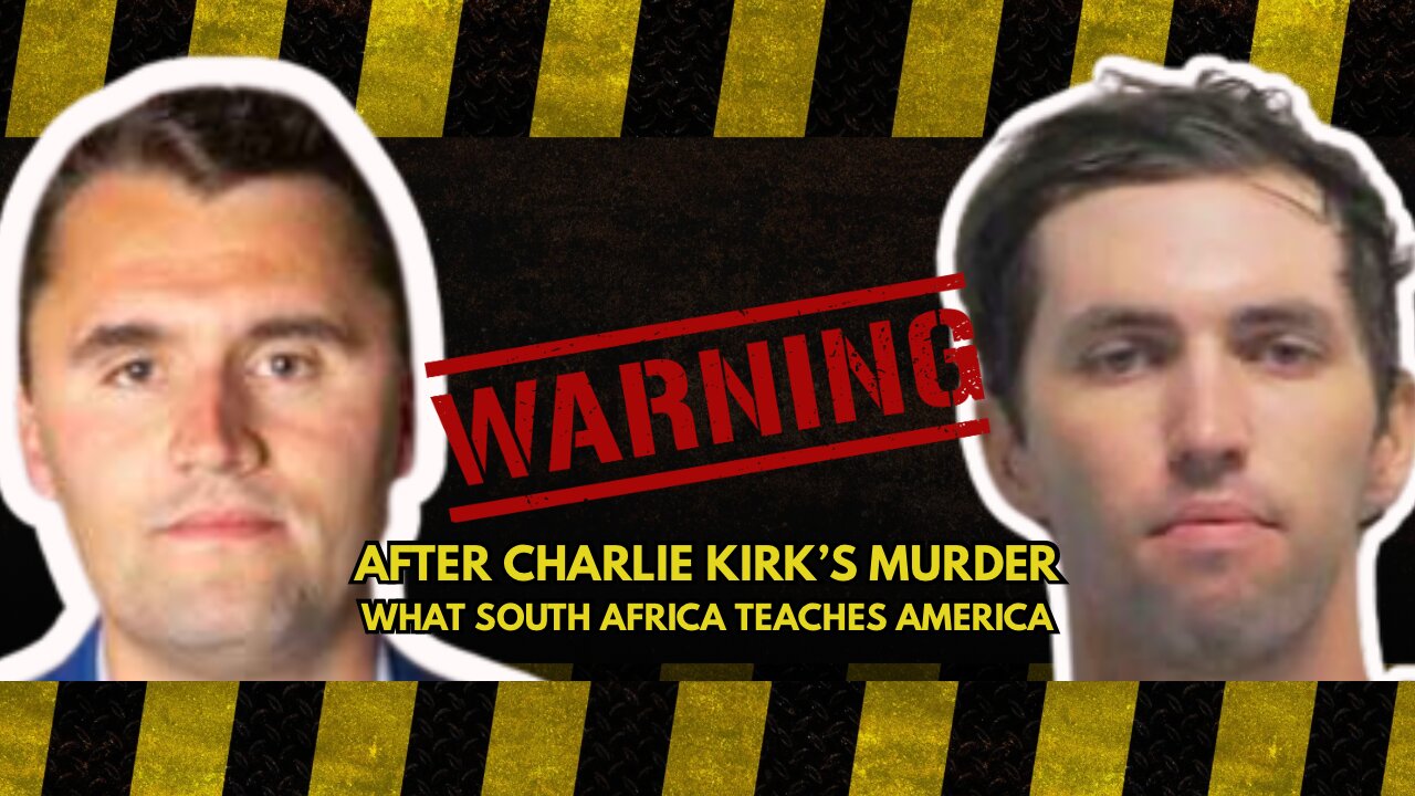 WARNING: After Charlie Kirk’s Assassination What South Africa Teaches America - Jaco Kleynhans