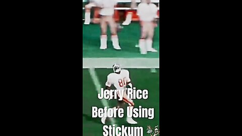 Jerry Rice Before Stickum