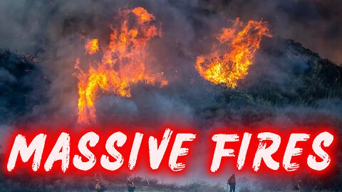 Emergency Evacuation Orders! Canyon Fire EXPLODES in Ventura County