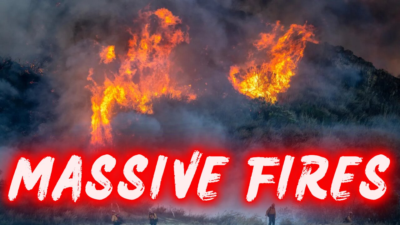 Emergency Evacuation Orders! Canyon Fire EXPLODES in Ventura County