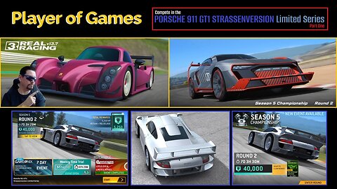 Compete in the PORSCHE 911 GT1 STRASSENVERSION Limited Series Part One in Real Racing 3 Update 13.7
