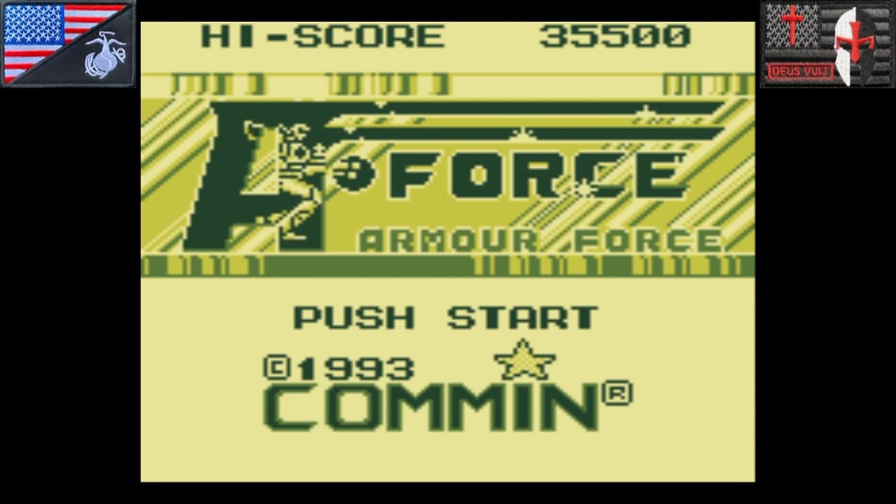 Standard Handheld Theater: "A-Force: Armour Force" [Part 1] (Nintendo Game Boy - 1993) [PAL Only]