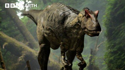 Stegosaurus vs Allosaurus Face Off | Walking With Dinosaurs | BBC Earth