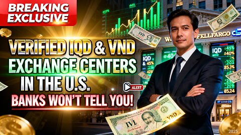 Breaking Verified IQD & VND Exchange Centers in the U.S. — Banks Won’t Tell You! 💥 Iraqi Dinar News