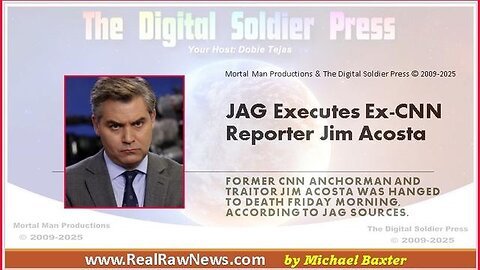 JAG Executes Ex-CNN Reporter Jim Acosta at Camp Blaz, Guam