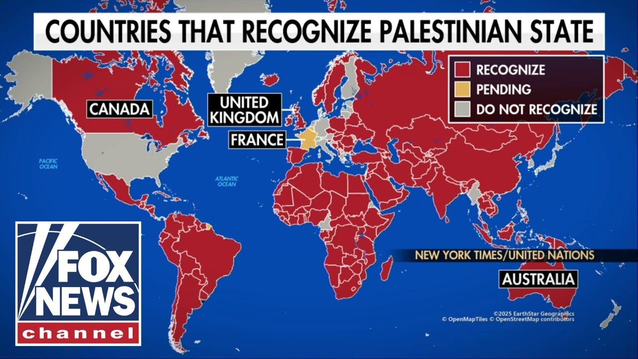 US allies DEFY White House by recognizing Palestinian state