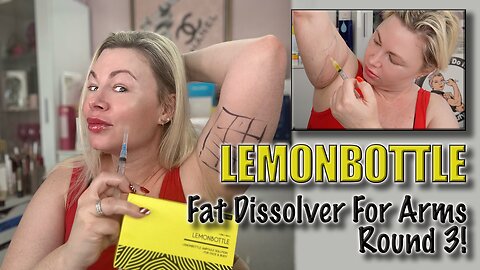 Fat Dissolver for Arms, Round 3! Use Pine Bottle, AceCosm.com and code Jessica10 saves you Money