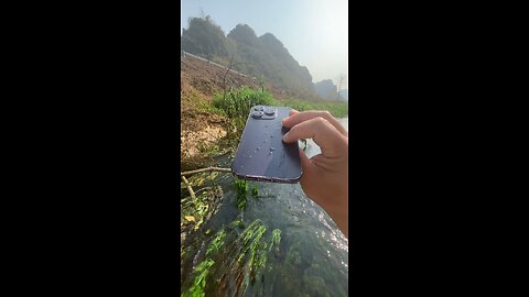 iphone camera test under water satisfaction