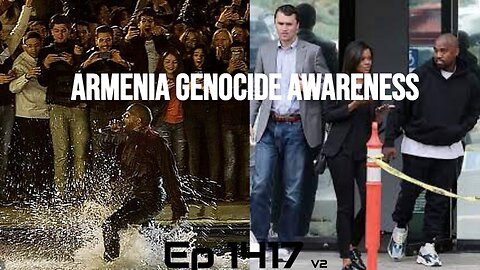 Candace Owens is Armenia Genocide (awareness) via Kanye West (Mnus India) 1417 v2 Manly hands Macron
