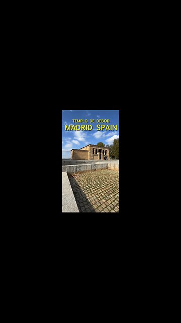 Exploring Madrid Spain: Templo de Debod