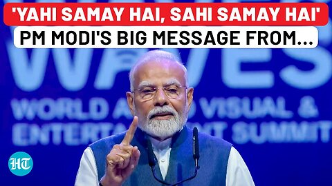 Full Speech: PM Modi's Big 'India Ready To...' Message From WAVES Summit 2025 | PM Modi Latest News