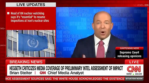 Potato Panic! Brian Stelter Hilariously Attempts Damage Control In Wake Of CNN's Iran Bombing Lies