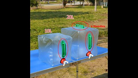 Your Travel Reservoir -- Collapsible Water Bucket