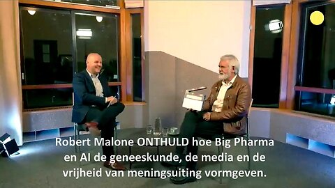 Robert Malone ONTHULD hoe Big Pharma en AI de geneeskunde,